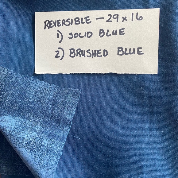 Fabric Remnants Variety Pack, Dark Solids or Tone-on-Tone Design, Various Sizes - Picture 2 of 3